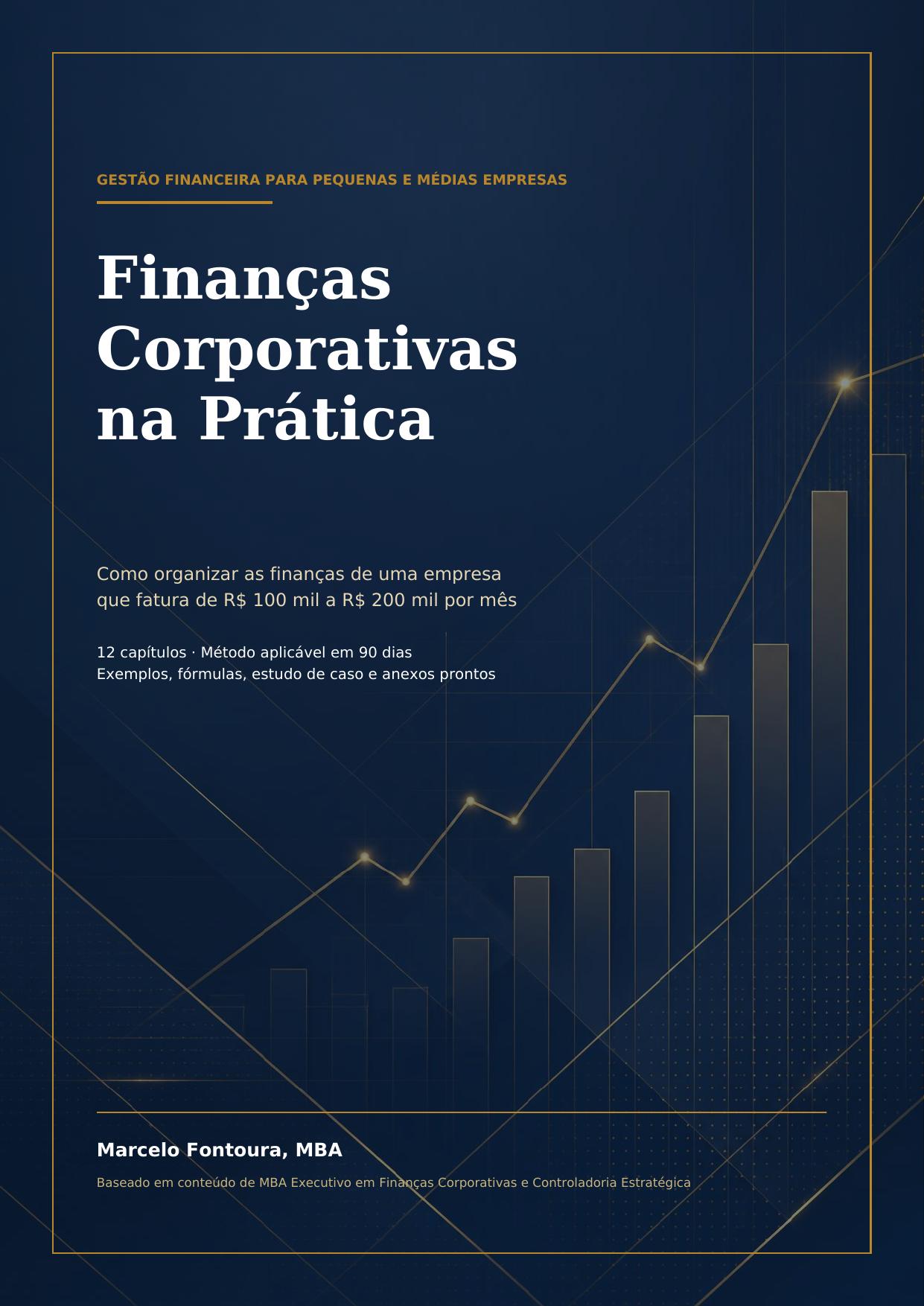 Capa do e-book Finanças Corporativas na Prática, de Marcelo Fontoura